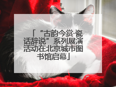 “古韵今赏·瓷话辞说”系列展演活动在北京城市图书馆启幕