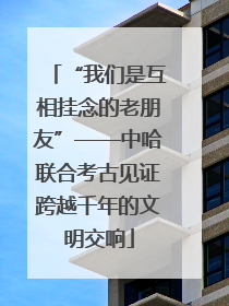 “我们是互相挂念的老朋友”——中哈联合考古见证跨越千年的文明交响