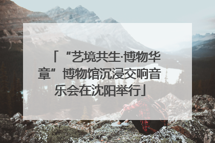 “艺境共生·博物华章”博物馆沉浸交响音乐会在沈阳举行