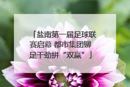 盐南第一届足球联赛启幕 都市集团铆足干劲拼“双赢”