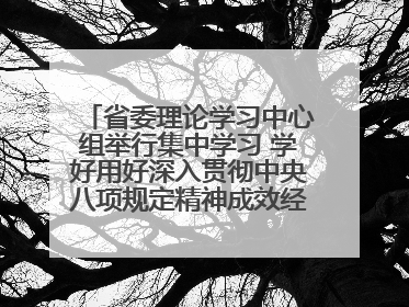 省委理论学习中心组举行集中学习 学好用好深入贯彻中央八项规定精神成效经验 示范带头持续推动全省学习教育走深走实