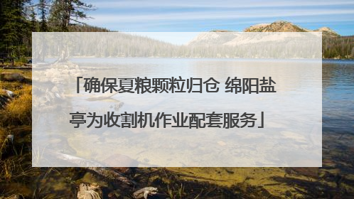 确保夏粮颗粒归仓 绵阳盐亭为收割机作业配套服务