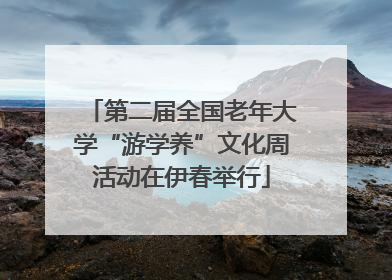 第二届全国老年大学“游学养”文化周活动在伊春举行