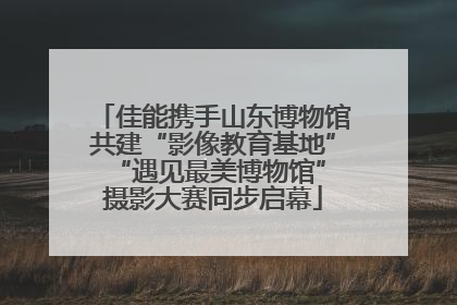 佳能携手山东博物馆共建“影像教育基地” “遇见最美博物馆”摄影大赛同步启幕