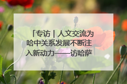 专访｜人文交流为哈中关系发展不断注入新动力——访哈萨克斯坦文化与信息部部长巴拉耶娃