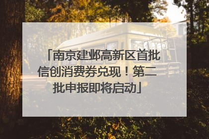南京建邺高新区首批信创消费券兑现！第二批申报即将启动