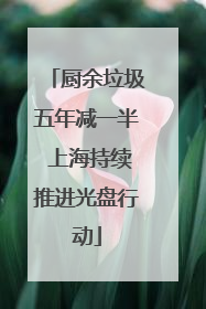 厨余垃圾五年减一半 上海持续推进光盘行动