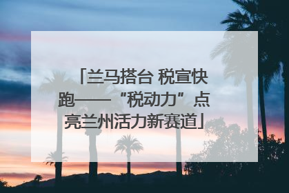 兰马搭台 税宣快跑——“税动力”点亮兰州活力新赛道