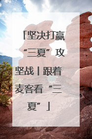 坚决打赢“三夏”攻坚战丨跟着麦客看“三夏”