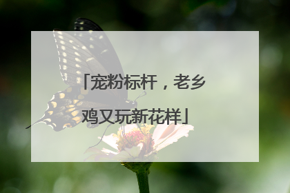 宠粉标杆，老乡鸡又玩新花样