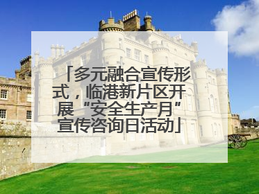 多元融合宣传形式，临港新片区开展“安全生产月”宣传咨询日活动