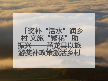 奖补“活水”润乡村 文旅“繁花”助振兴——黄龙县以旅游奖补政策激活乡村振兴新动能