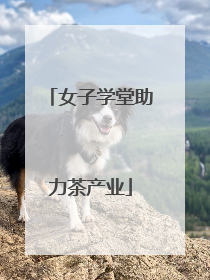 女子学堂助力茶产业