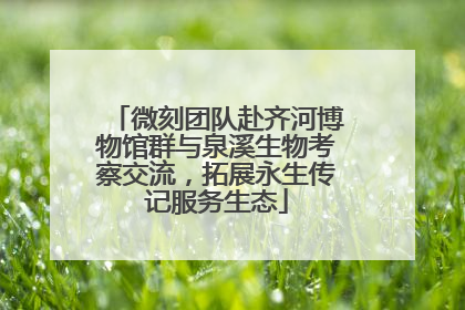 微刻团队赴齐河博物馆群与泉溪生物考察交流，拓展永生传记服务生态