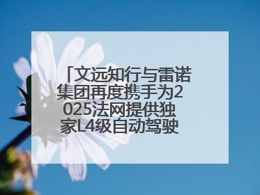 文远知行与雷诺集团再度携手为2025法网提供独家L4级自动驾驶接驳服务