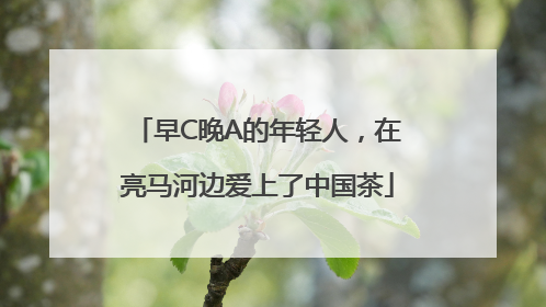 早C晚A的年轻人，在亮马河边爱上了中国茶