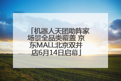 机器人天团助阵家场景全品类覆盖 京东MALL北京双井店6月14日启幕