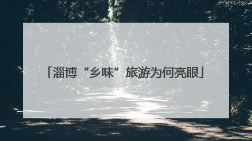 淄博“乡味”旅游为何亮眼