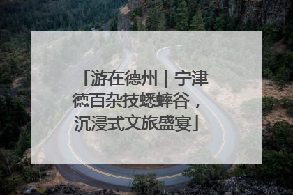 游在德州｜宁津德百杂技蟋蟀谷，沉浸式文旅盛宴
