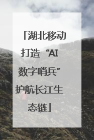 湖北移动打造“AI数字哨兵”护航长江生态链