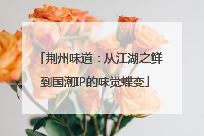 荆州味道：从江湖之鲜到国潮IP的味觉蝶变