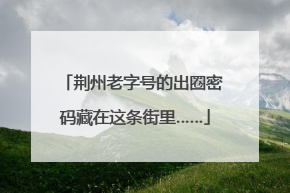 荆州老字号的出圈密码藏在这条街里……