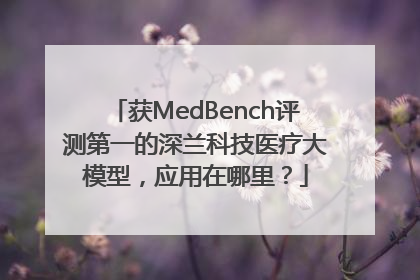 获MedBench评测第一的深兰科技医疗大模型，应用在哪里？