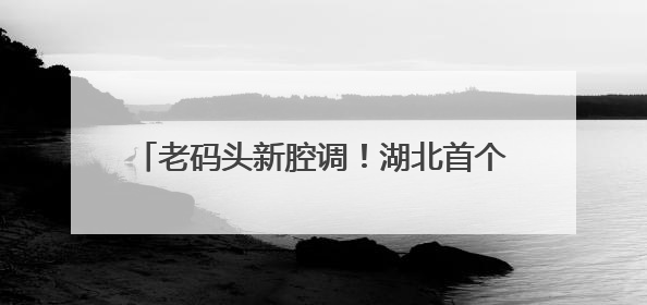老码头新腔调！湖北首个码头文化演艺区正式亮相