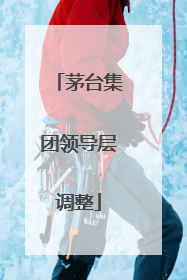 茅台集团领导层调整