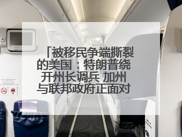 被移民争端撕裂的美国：特朗普绕开州长调兵 加州与联邦政府正面对抗丨封面头条