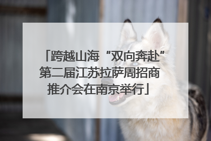 跨越山海“双向奔赴” 第二届江苏拉萨周招商推介会在南京举行