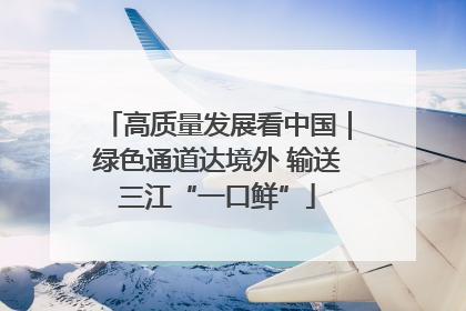 高质量发展看中国｜绿色通道达境外 输送三江“一口鲜”