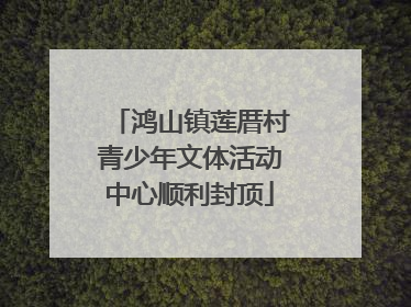 鸿山镇莲厝村青少年文体活动中心顺利封顶