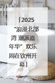 2025“浪漫北部湾 潮派嘉年华”欢乐周在钦州开幕